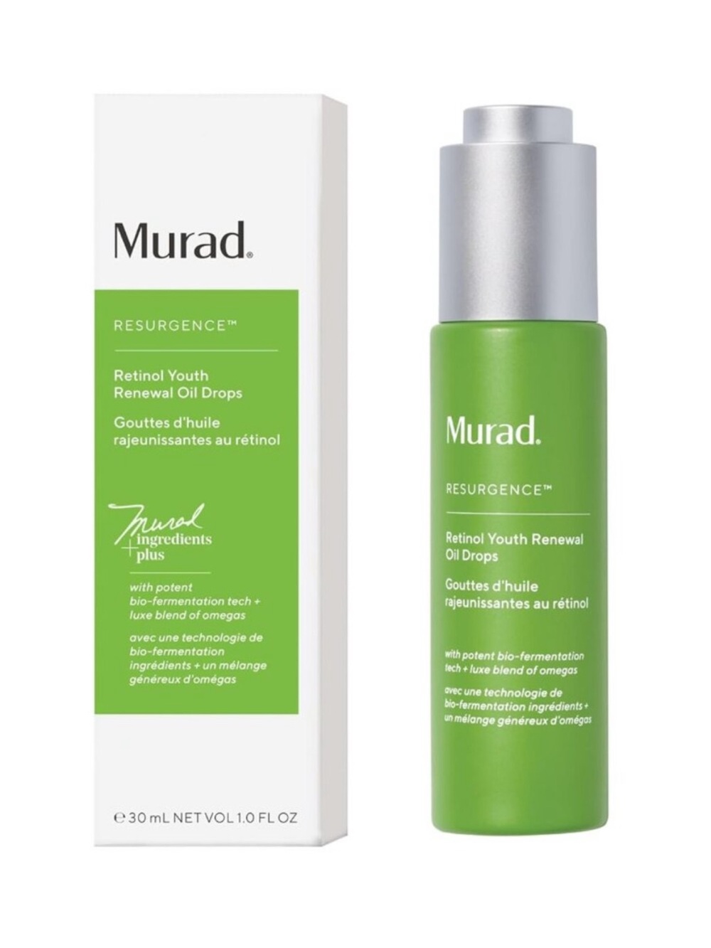 Murad Resurgence Retinol Youth Renewal Oil Drops Wrinkle Firming NIB